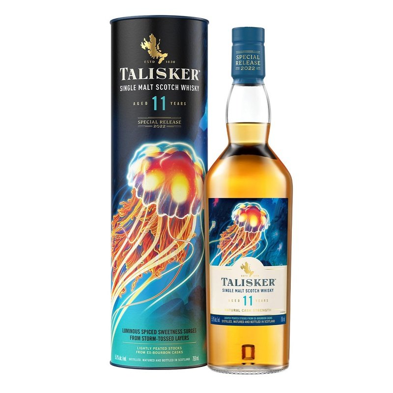 Talisker 11 Year Old 'The Lustrous Creature of the Depths' Special Release 2022 Single Malt Scotch Whisky - ShopBourbon.com