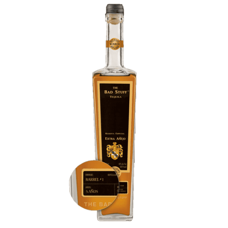 The Bad Stuff Reserva Especial 5 Year Old Extra Anejo Tequila - ShopBourbon.com