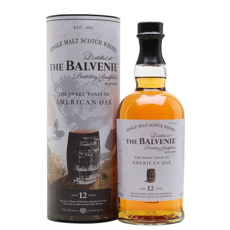 The Balvenie 12 Year Old Sweet Toast of American Oak Single Malt Scotch Whisky - ShopBourbon.com