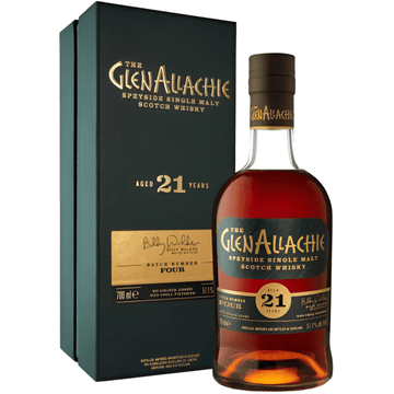 The GlenAllachie 21 Year Old Batch 4 Speyside Single Malt Scotch Whisky - ShopBourbon.com