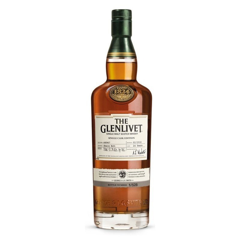 The Glenlivet 14 Year Old Sherry Butt Single Cask Single Malt Scotch Whisky - ShopBourbon.com