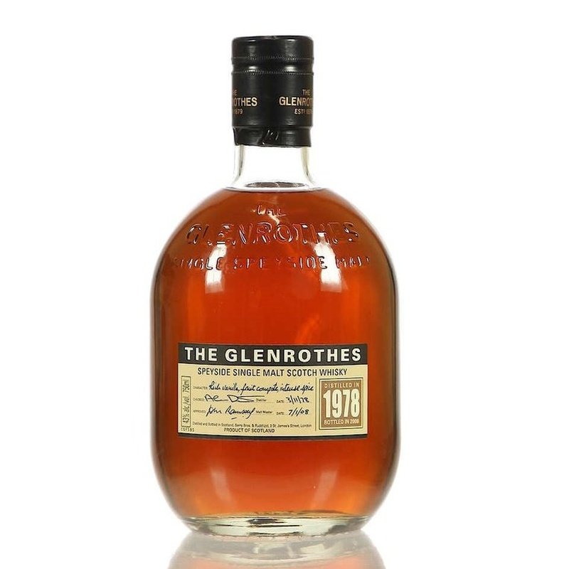 The Glenrothes Vintage 1978 Speyside Single Malt Scotch Whisky - ShopBourbon.com
