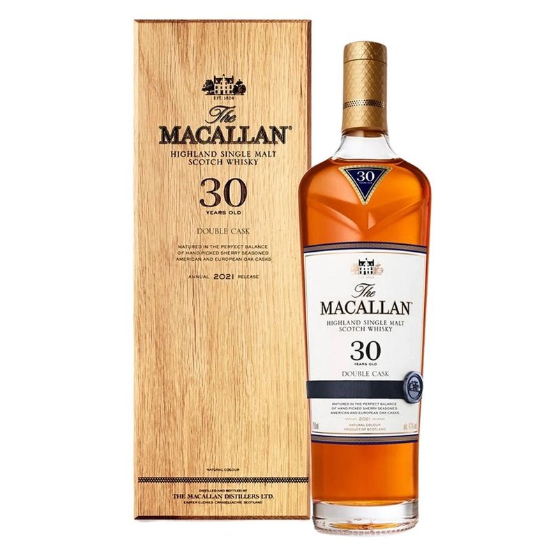 The Macallan 30 Year Old Double Cask Highland Single Malt Scotch Whisky - ShopBourbon.com