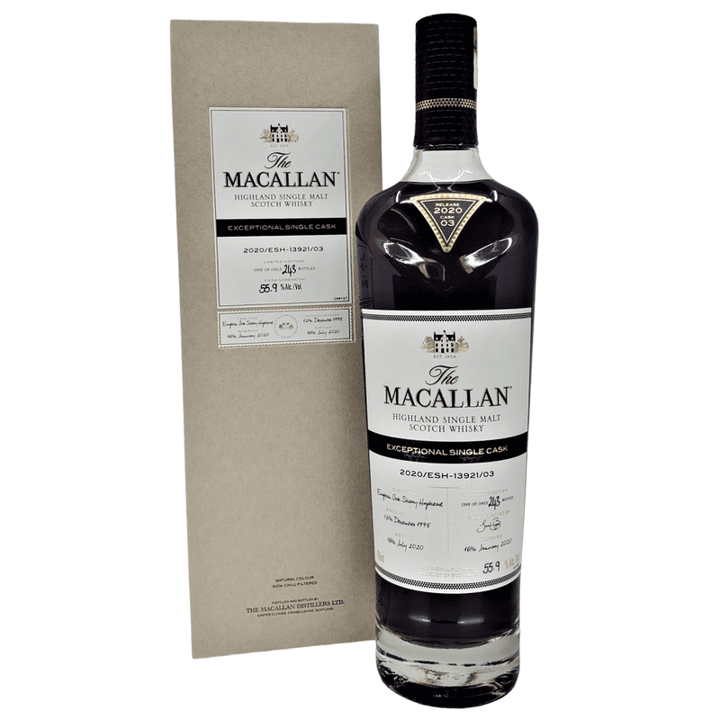 The Macallan Exceptional Single Cask 2020/ESH-13921/03 Highland Single Malt Scotch Whisky - ShopBourbon.com