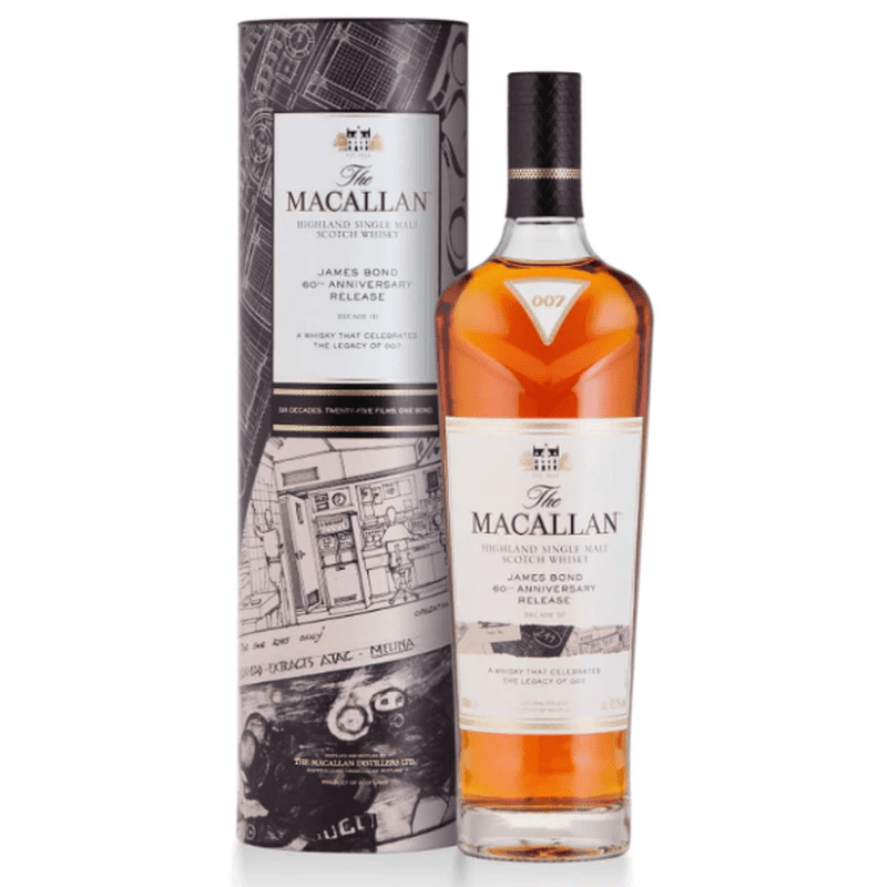 The Macallan James Bond 60th Anniversary Decade III Highland Single Malt Scotch Whisky - ShopBourbon.com