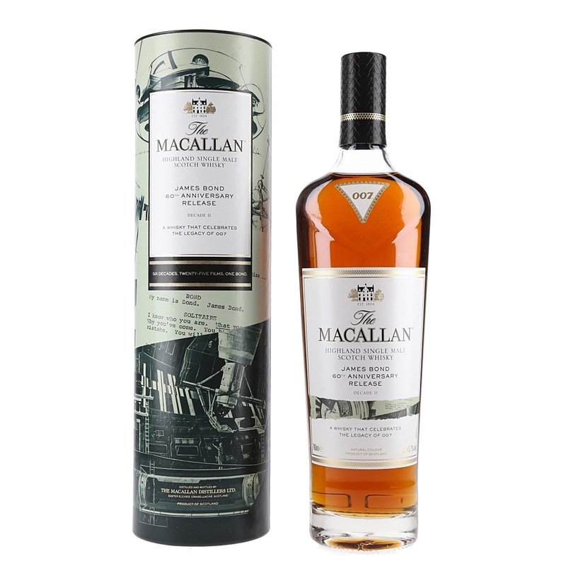 The Macallan James Bond 60th Anniversary Decade II Highland Single Malt Scotch Whisky - ShopBourbon.com