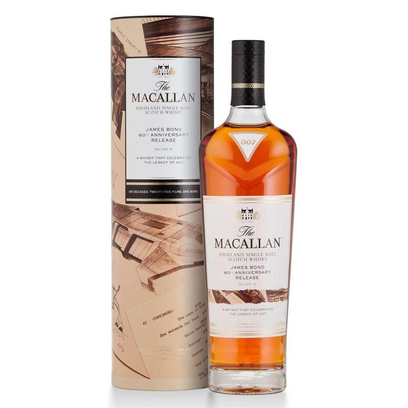The Macallan James Bond 60th Anniversary Decade IV Highland Single Malt Scotch Whisky - ShopBourbon.com
