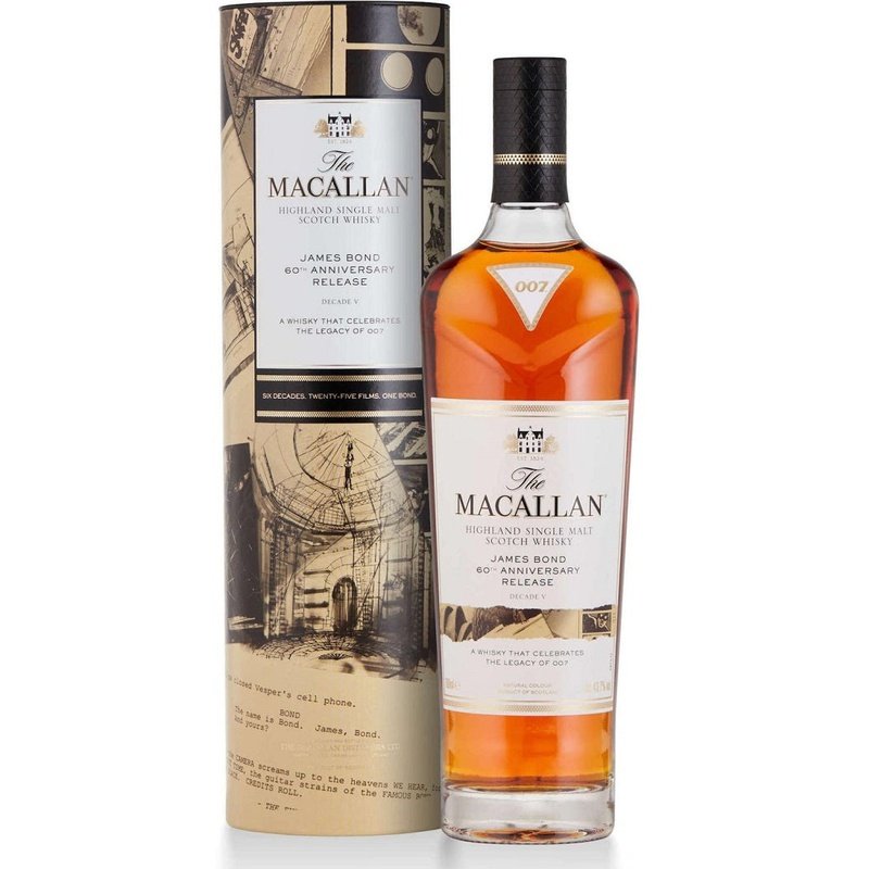The Macallan James Bond 60th Anniversary Decade V Highland Single Malt Scotch Whisky - ShopBourbon.com
