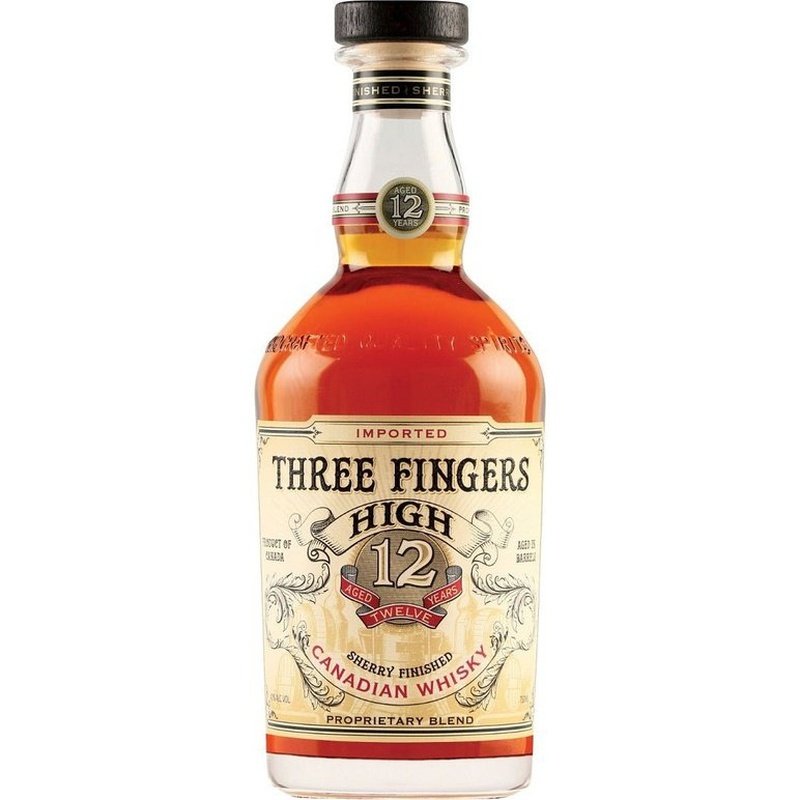 Three Fingers High 12 Year Old Canadian Whisky - ShopBourbon.com