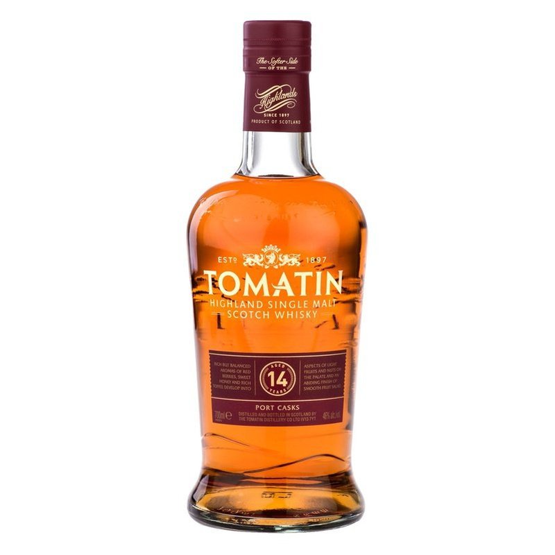 Tomatin 14 Year Old Port Cask Finish Highland Single Malt Scotch Whisky - ShopBourbon.com