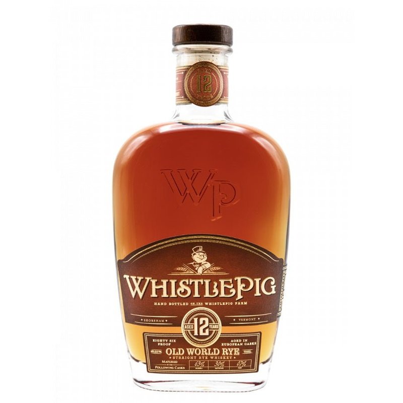 WhistlePig Old World Rye 12 Year Old Straight Rye Whiskey - ShopBourbon.com