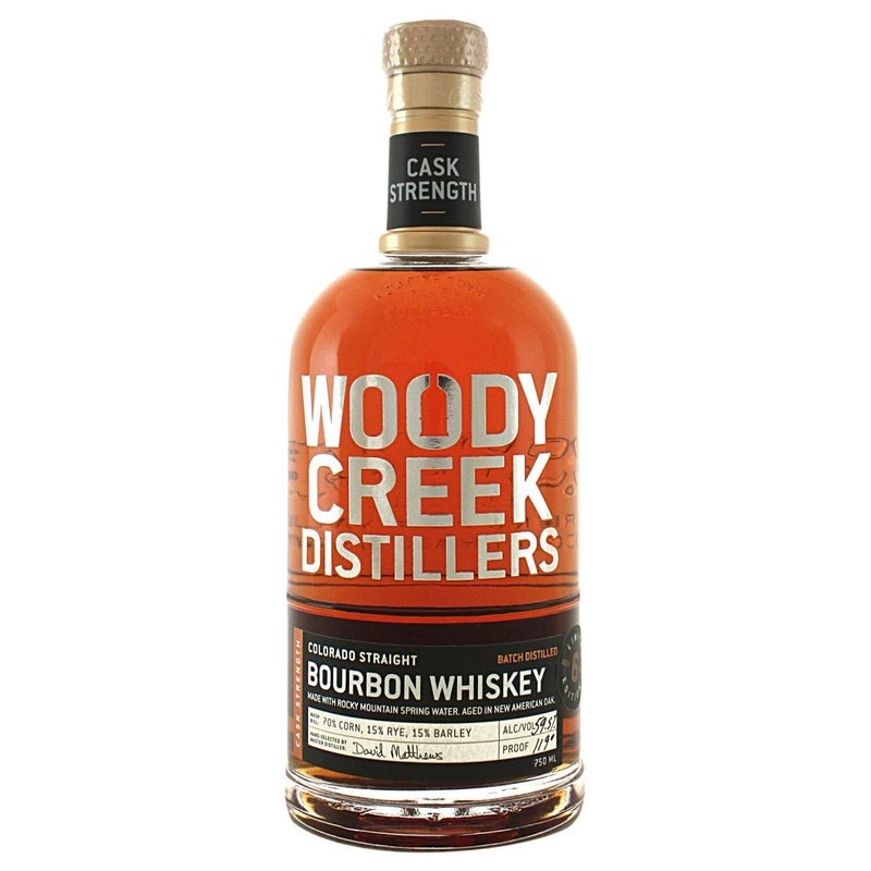 Woody Creek Distillers Cask Strength Colorado Straight Bourbon Whiskey - ShopBourbon.com