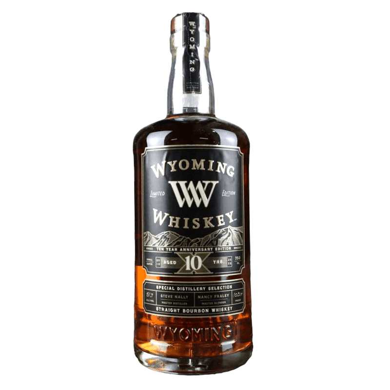 Wyoming Whiskey 10 Year Anniversary Edition Straight Bourbon - ShopBourbon.com