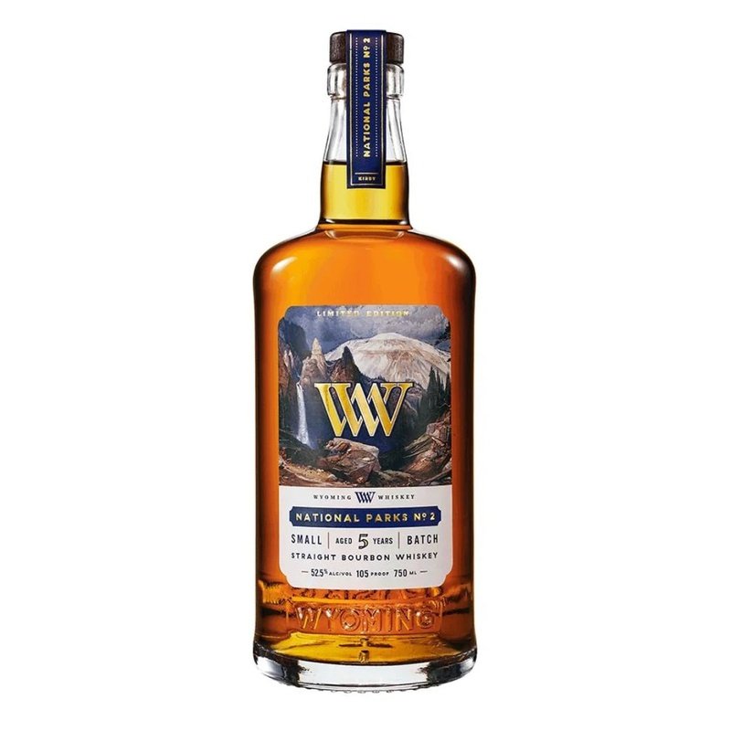 Wyoming Whiskey National Parks No. 2 Small Batch 5 Year Old Straight Bourbon Whiskey - ShopBourbon.com