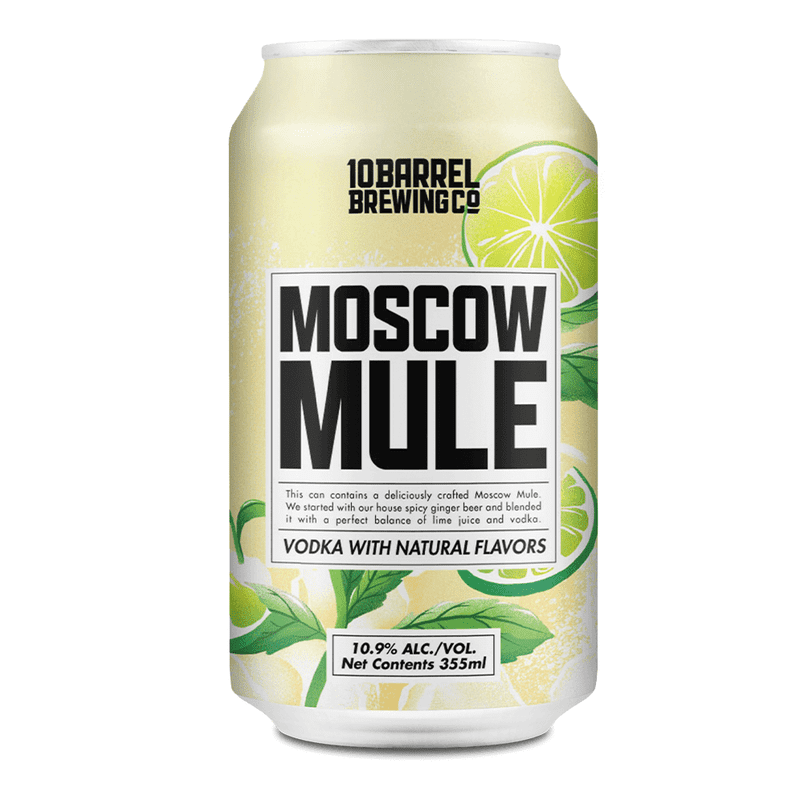 10 Barrel Brewing Co. Moscow Mule Vodka Cocktail 4-Pack - ShopBourbon.com