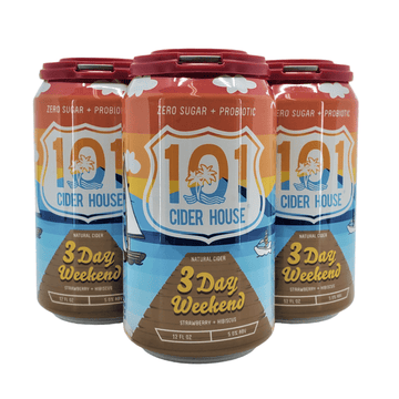 101 Cider House 3 Day Weekend Cider 4-Pack - ShopBourbon.com