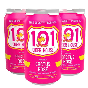 101 Cider House Cactus Rosé Sour Cider 4-Pack - ShopBourbon.com