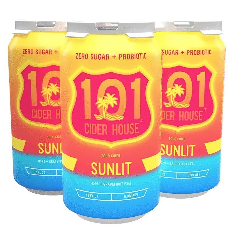 101 Cider House Sunlit Sour Cider 4-Pack - ShopBourbon.com