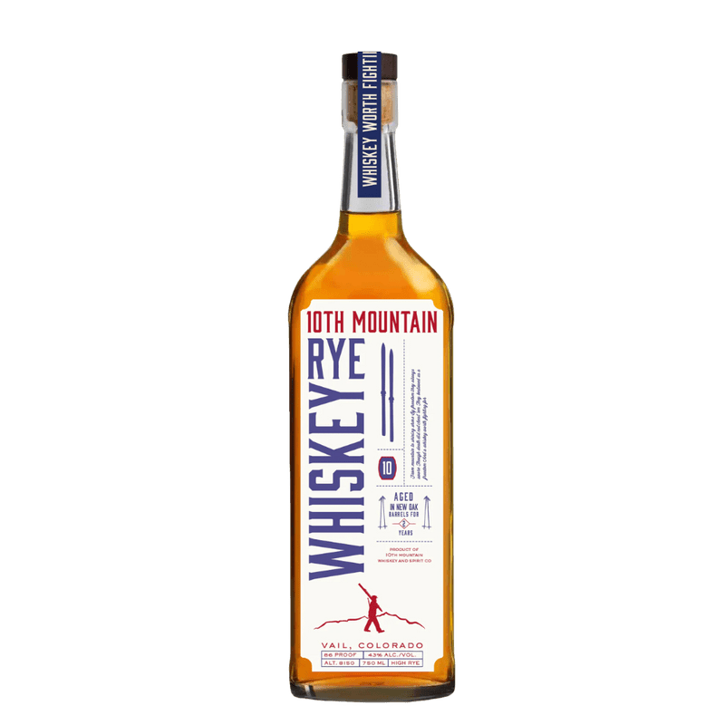 10th Mountain Rye Whiskey - ShopBourbon.com