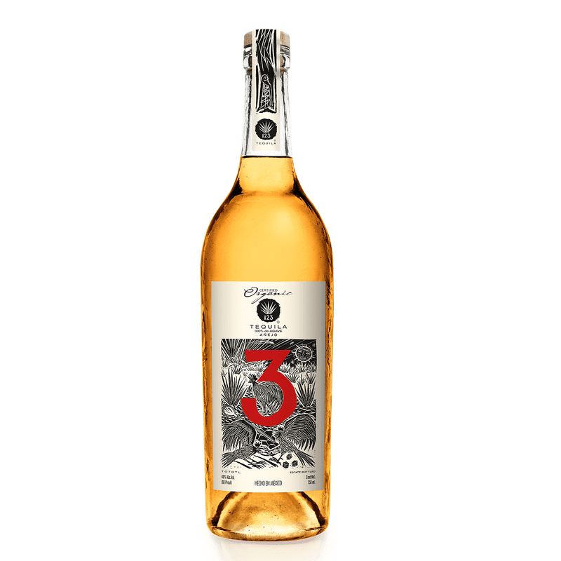 123 Organic Anejo Tres Tequila - ShopBourbon.com