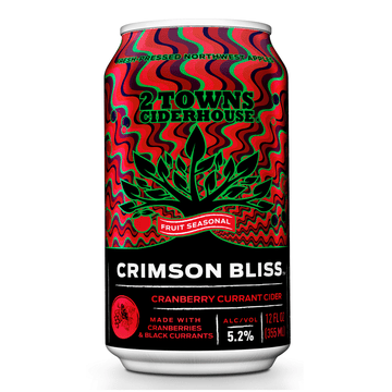 2 Towns Ciderhouse Crimson Bliss Cider 6-Pack - ShopBourbon.com