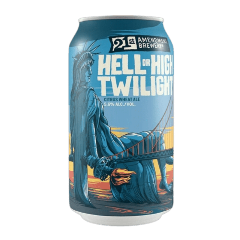 21st Amendment Brewing 'Twilight Wheat' Wheat Beer 6-Pack - ShopBourbon.com