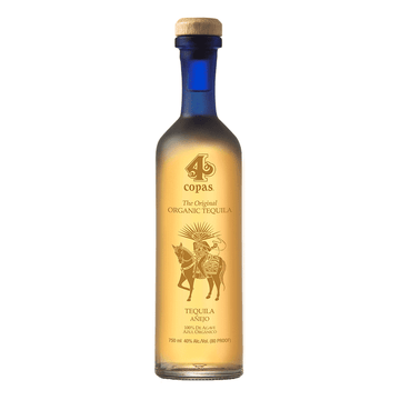 4 Copas Anejo Organic Tequila - ShopBourbon.com