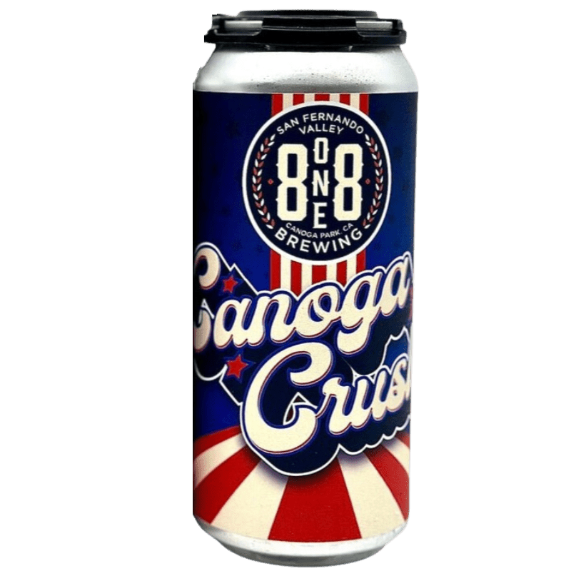 8one8 Brewing Canoga Crush American Light Lager Single Can - ShopBourbon.com