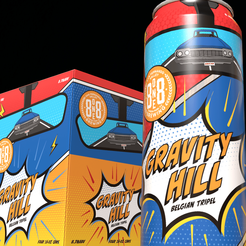 8one8 Brewing 'Gravity Hill' Belgian Tripel Ale - ShopBourbon.com