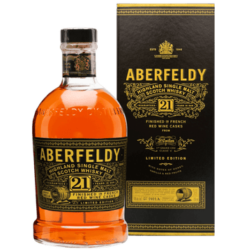 Aberfeldy 21 Year Limited Edition St-Emilion French Wine Cask Finish - ShopBourbon.com