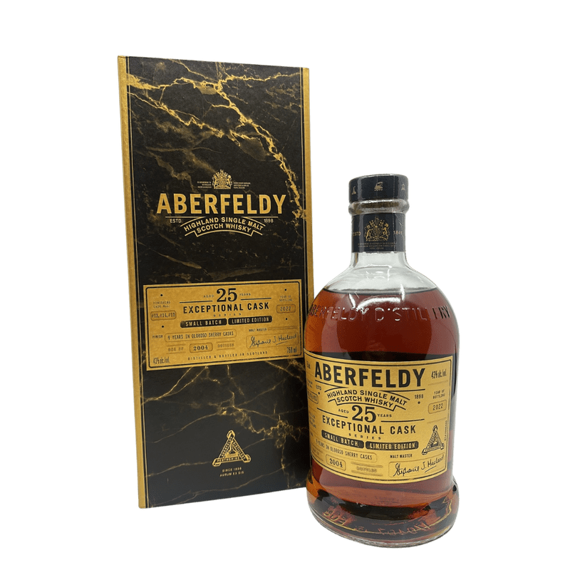 Aberfeldy 25 Year Exceptional Cask Single Malt Scotch Whisky - ShopBourbon.com