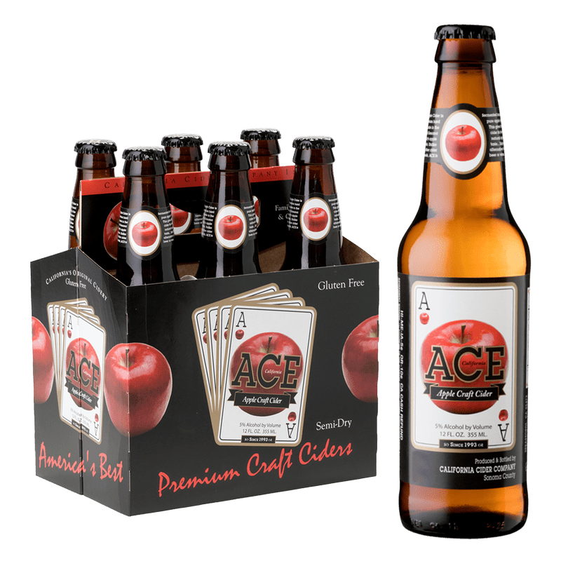 Ace Apple Craft Cider 6-Pack - ShopBourbon.com