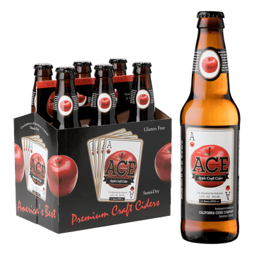 Ace Apple Craft Cider 6-Pack - ShopBourbon.com