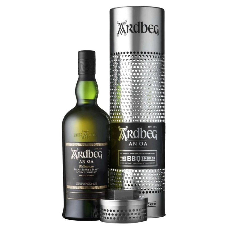 Ardbeg 'An Oa' Islay Single Malt Scotch Whisky w/BBQ Smoker - ShopBourbon.com