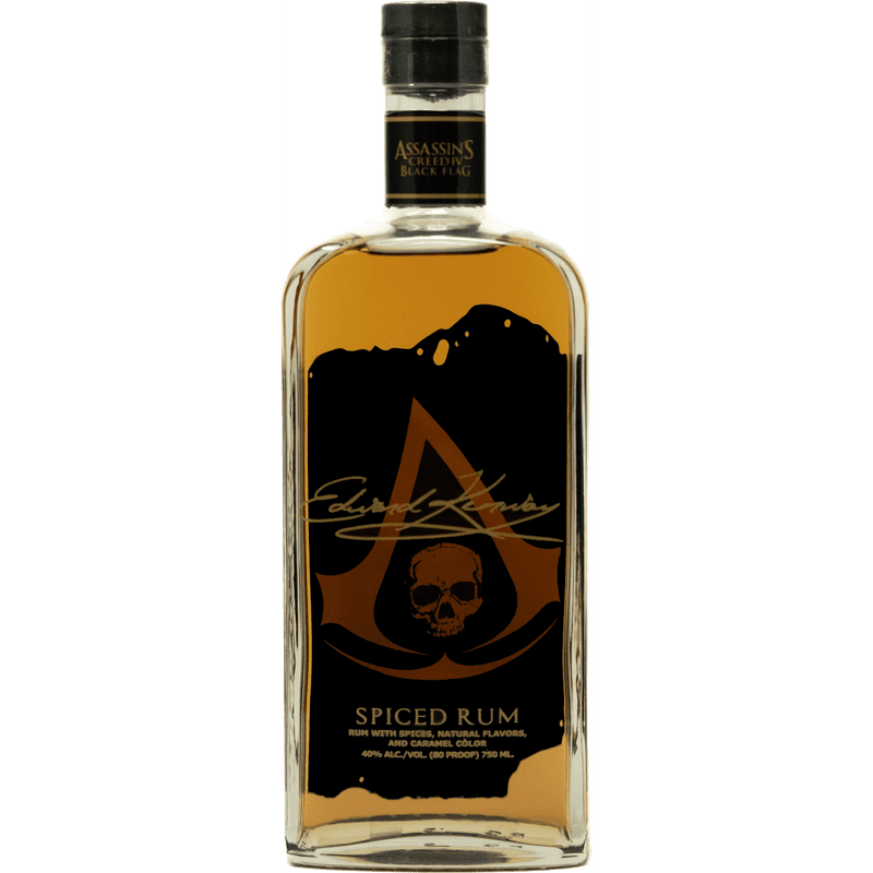 Assassin's Creed Black Flag: Edward Kenway Spiced Rum - ShopBourbon.com