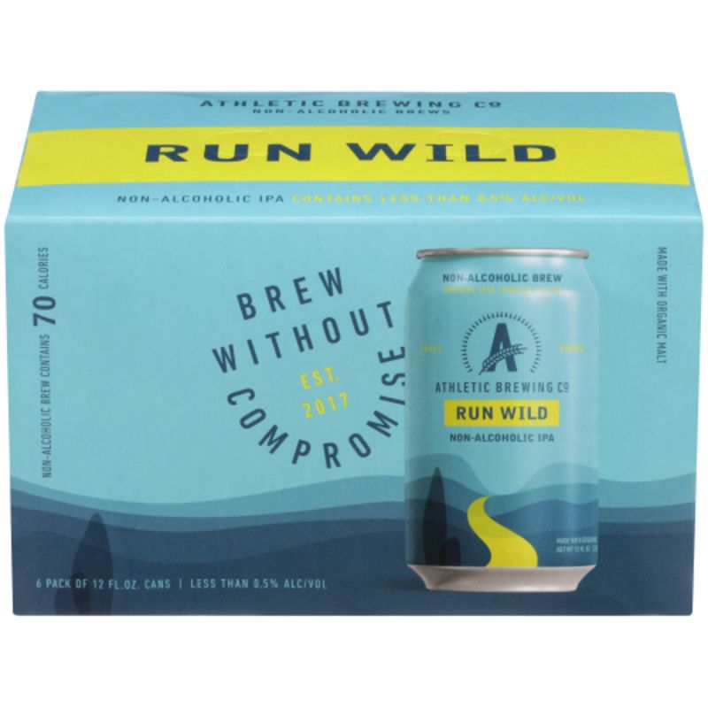 Athletic Brewing Run Wild IPA 6-pack - ShopBourbon.com