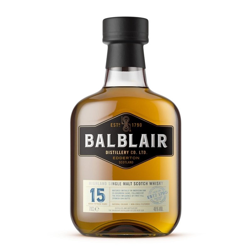 Balblair 15 Year Old Highland Single Malt Scotch Whisky - ShopBourbon.com