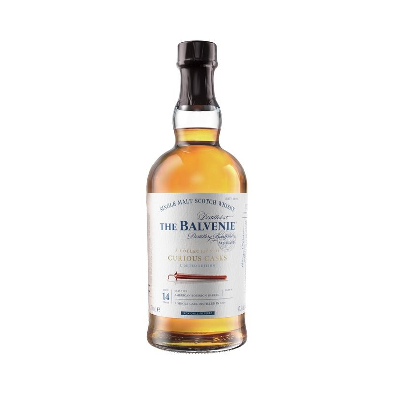 Balvenie A Collection of Curious Casks 14 Year Old American Bourbon Barrel Single Malt Scotch Whisky - ShopBourbon.com