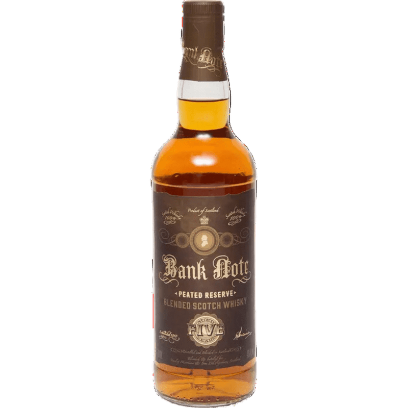 Bank Note 5 Year 'Peated Reserve' Blended Scotch Whisky - ShopBourbon.com