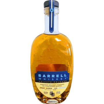 Barrell Whiskey Private Release Kentucky Whiskey Finished In A Sauternes Barrel - ShopBourbon.com