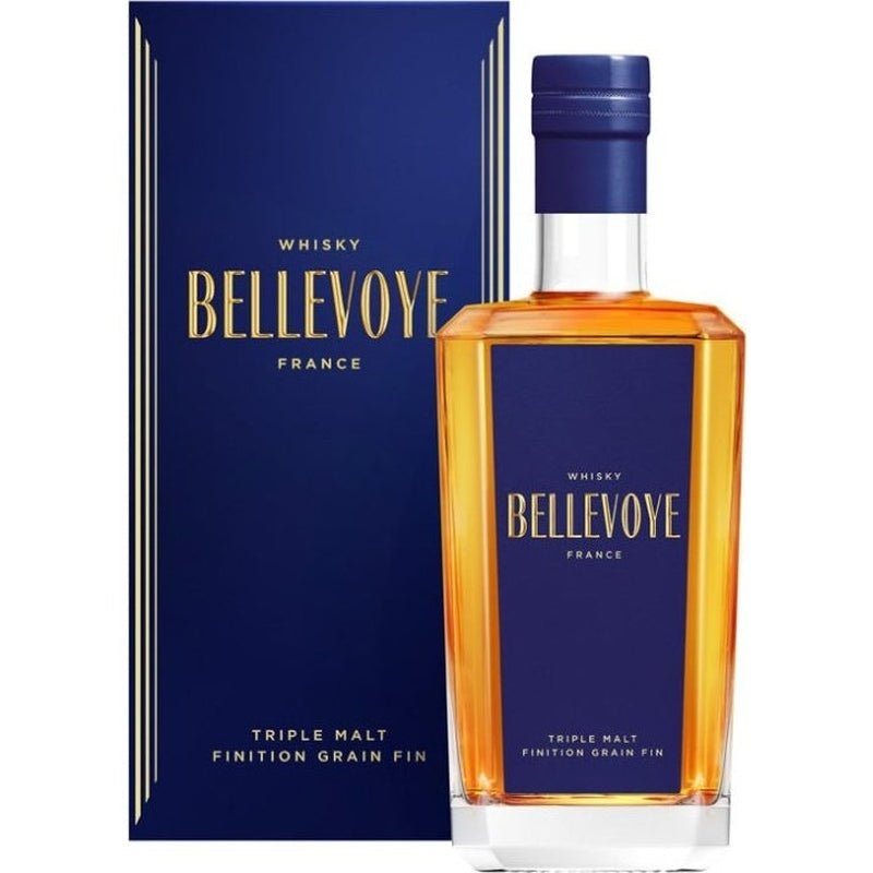 Bellevoye Blue 'Fine Grain Finish Triple Malt Edition' French Whiskey - ShopBourbon.com