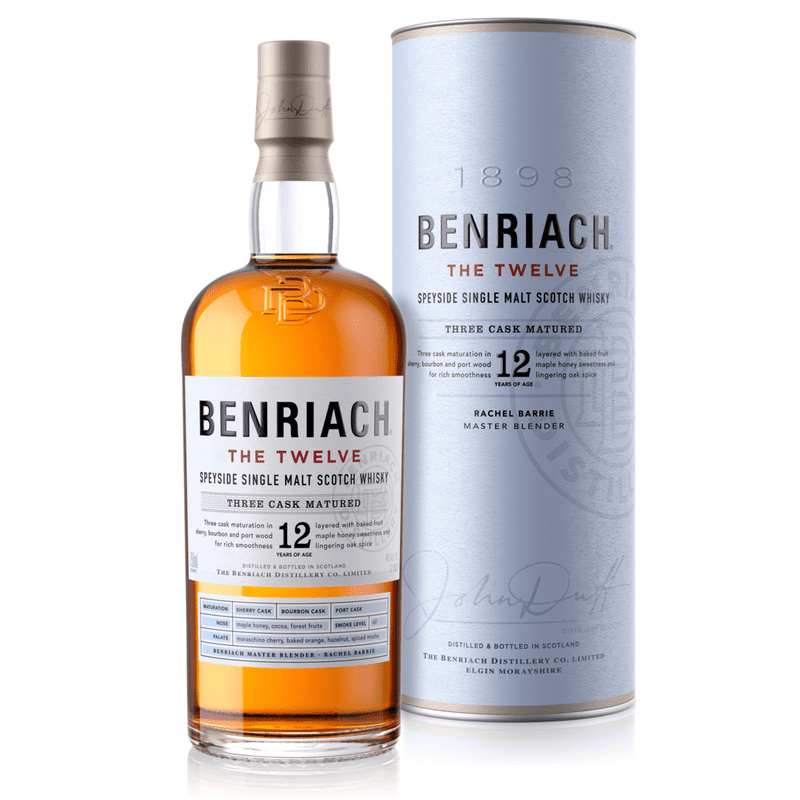 Benriach 12 Year Old 'The Twelve' Three Cask Matured Speyside Single Malt Scotch Whisky - ShopBourbon.com