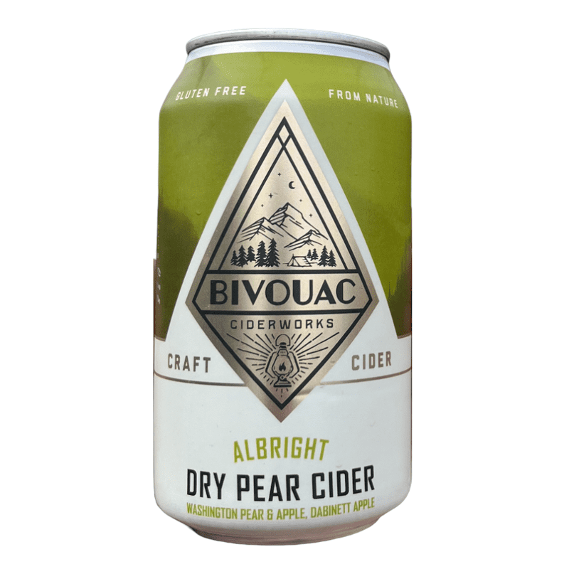 Bivouac Ciderworks 'Albright' Dry Pear Cider 4-Pack - ShopBourbon.com