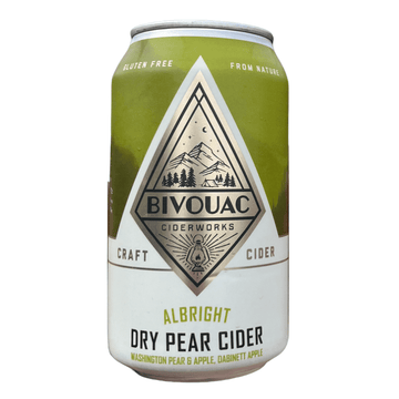 Bivouac Ciderworks 'Albright' Dry Pear Cider 4-Pack - ShopBourbon.com