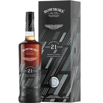 Bowmore x The Aston Martin Master's Selection No. 1 Vaults 21 Year Single Malt Scotch Whiskyy - ShopBourbon.com