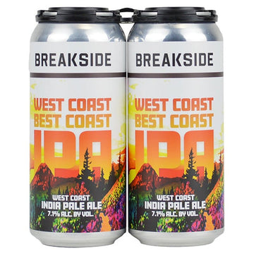 Breakside West Coast Best Coast WC IPA 4-pack Cans - ShopBourbon.com