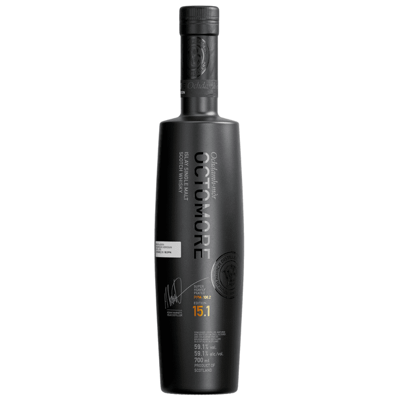 Bruichladdich Octomore 15.1 Edition Super Heavily Peated Islay Single Malt Scotch Whisky - ShopBourbon.com