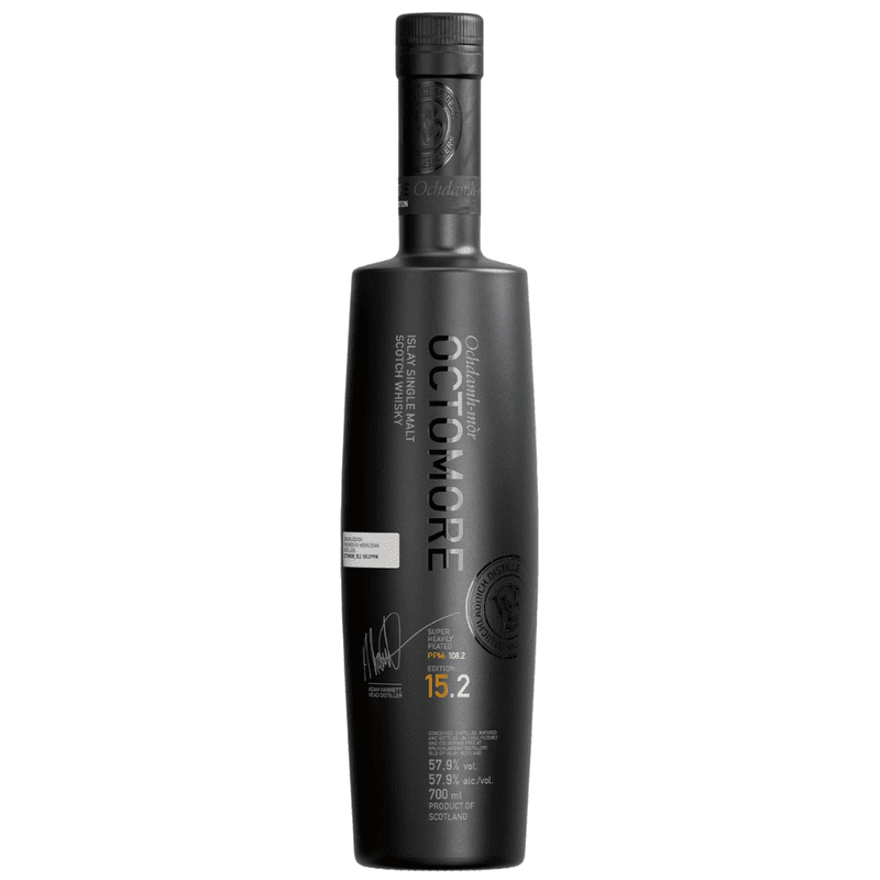 Bruichladdich Octomore 15.2 Edition Super Heavily Peated Islay Single Malt Scotch Whisky - ShopBourbon.com