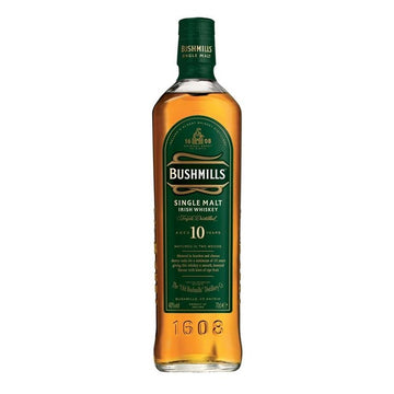 Bushmills 10 Year Old Single Malt Irish Whiskey - ShopBourbon.com