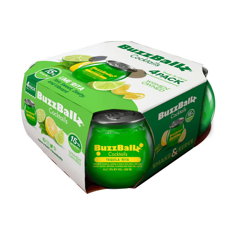 Buzzballz Tequila 'Rita 4-Pack - ShopBourbon.com